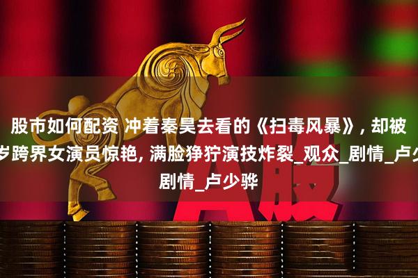 股市如何配资 冲着秦昊去看的《扫毒风暴》, 却被46岁跨界女演员惊艳, 满脸狰狞演技炸裂_观众_剧情_卢少骅