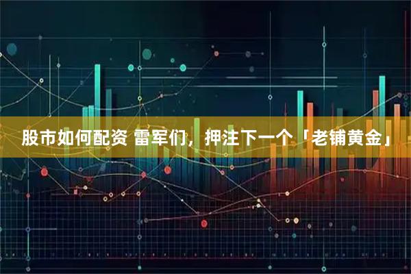 股市如何配资 雷军们，押注下一个「老铺黄金」